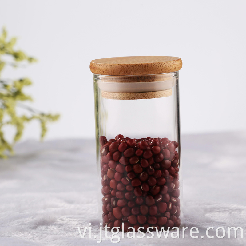 Food Spice Kitchen Storage Glass Jar